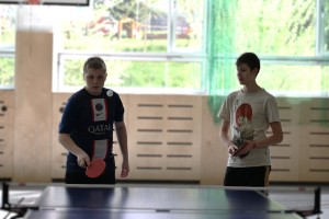 Ping pong - turnaj učitelé vs. žáci 9. 4. 2024